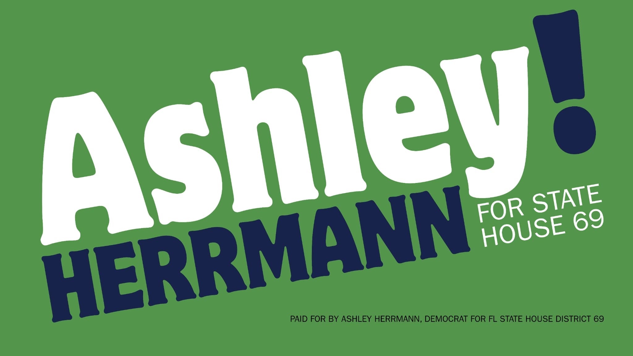 Ashley Herrmann for Florida House District 69 main logo